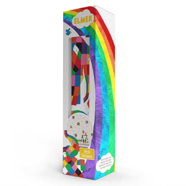 Elmer Wall Sticker Pack-5056388638033