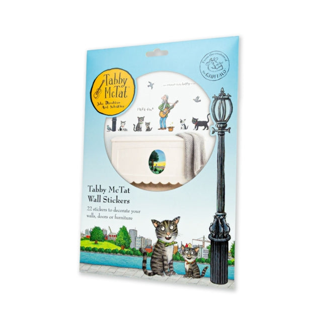 Tabby McTat Wall Stickers-5056388644201