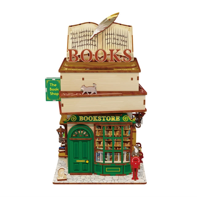 Time Bookstore -  3D Puzzle Miniature House-6971683351878