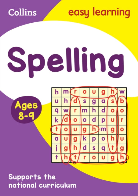 Spelling Ages 8-9 : Ideal for Home Learning-9780008134433