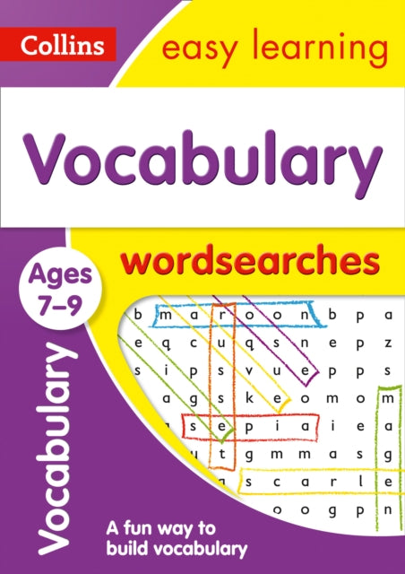 Vocabulary Word Searches Ages 7-9 : Ideal for Home Learning-9780008275402