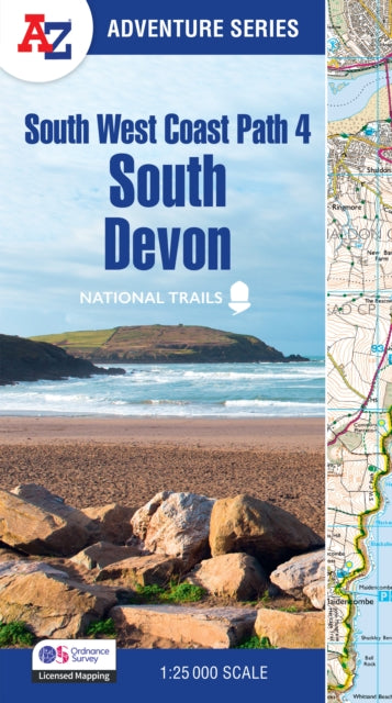 South West Coast Path 4 – South Devon : With Ordnance Survey Mapping-9780008707644