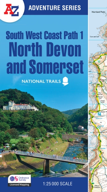 South West Coast Path 1 – North Devon & Somerset : With Ordnance Survey Mapping-9780008707651