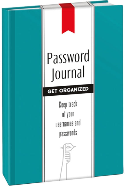 Password Journal: Caribbean Blue-9780486825588