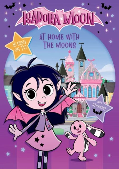 Isadora Moon: At Home with the Moons, packed with puzzles, colouring, drawing, and stickers (as seen on TV)-9781382084703