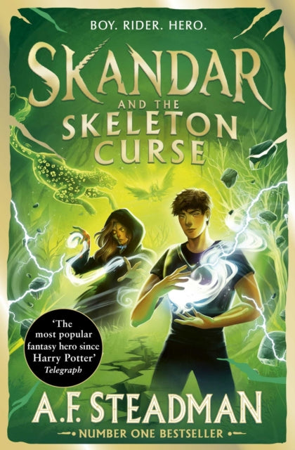 Skandar and the Skeleton Curse : GO ALL IN for the National Year of Reading with the penultimate book in the biggest fantasy adventure series since Harry Potter Volume 4-9781398561373