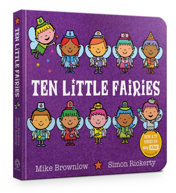 Ten Little Fairies Board Book-9781408370490