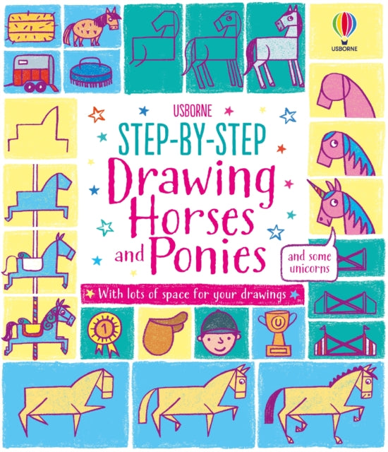 Step-by-step Drawing Horses and Ponies-9781474933780