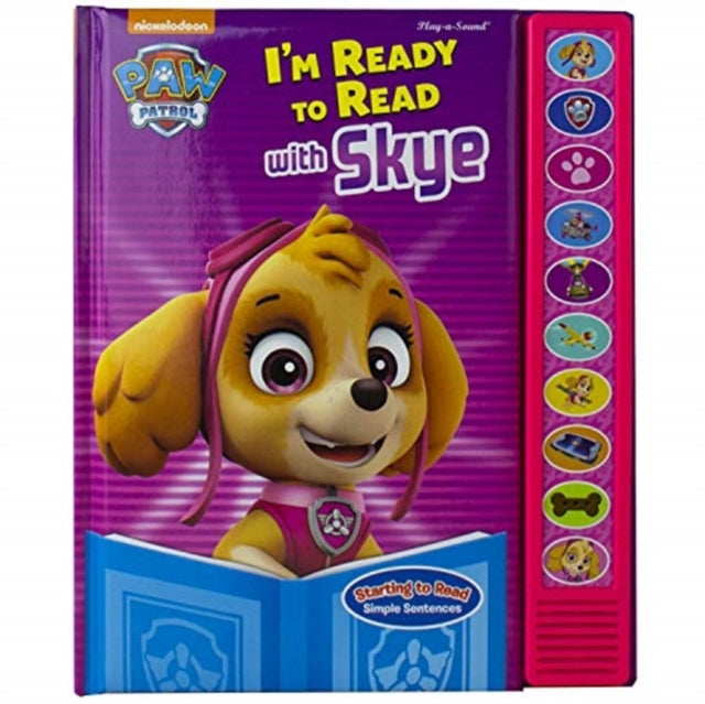 Nickelodeon PAW Patrol: I'm Ready to Read with Skye Sound Book-9781503733176