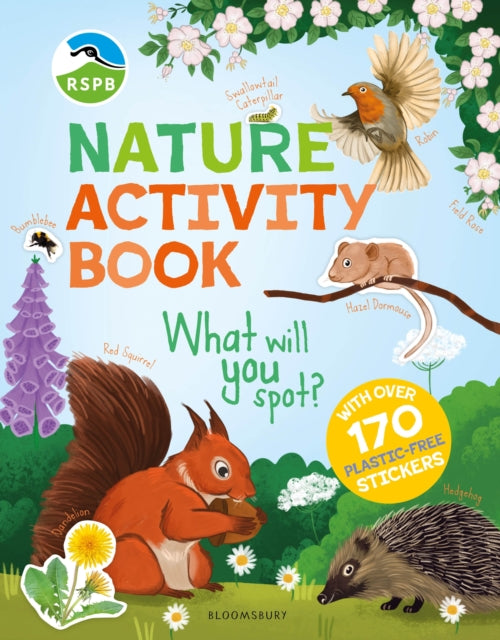 RSPB Nature Activity Book : With over 170 plastic-free stickers!-9781526692252