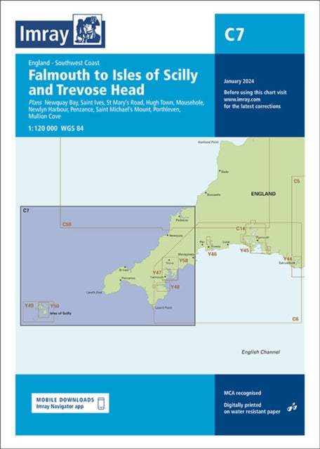 C7 Falmouth to Isles of Scilly and Trevose Head-9781786794338