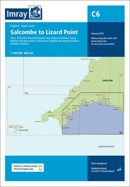 C6 Salcombe to Lizard Point-9781786794734