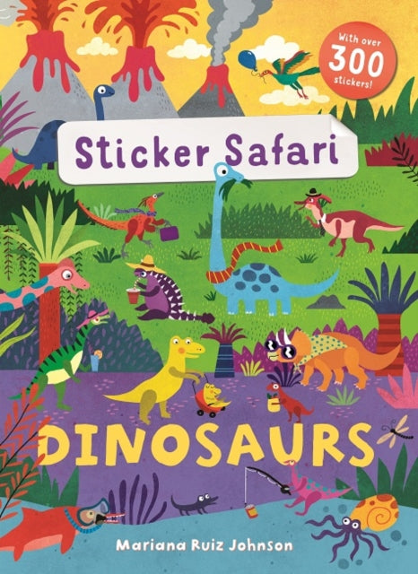 Sticker Safari: Dinosaurs-9781787410701