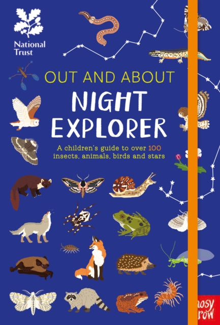 National Trust: Out and About Night Explorer : A children’s guide to over 100 insects, animals, birds and stars-9781788004404