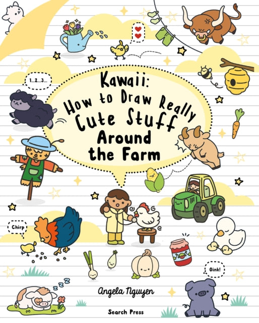Kawaii: How to Draw Really Cute Stuff Around the Farm-9781800924543