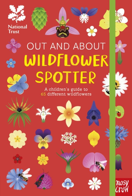 National Trust: Out and About: Wildflower Spotter : A children's guide to 65 different wildflowers-9781805135951