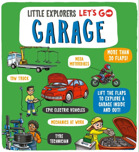 Little Explorers: Let's Go! Garage-9781835872505