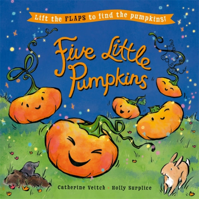 Five Little Pumpkins : A lift-the-flap Halloween picture book-9781835873441