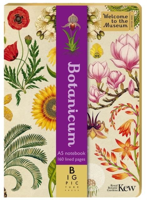 Botanicum A5 Notebook : A luxury gold-foiled Welcome to the Museum journal-9781835874950
