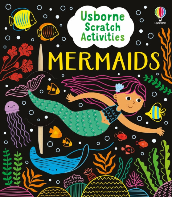 Usborne Scratch Activities Mermaids-9781836043263