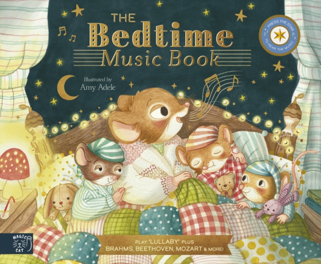 The Bedtime Music Book : Play 8 Soothing Pieces of Classical Music-9781917044004