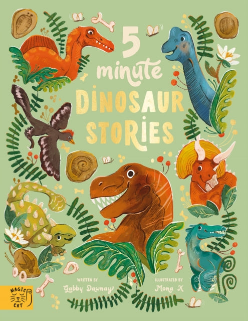 5 Minute Dinosaur Stories-9781917366267