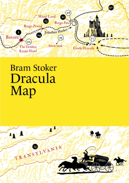 Bram Stoker, Dracula Map-9789152770948