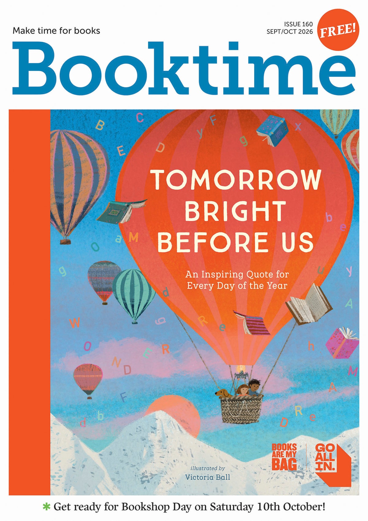 BOOKTIME MAGAZINE - SEPTEMBER / OCTOBER 2026 - Free to download!